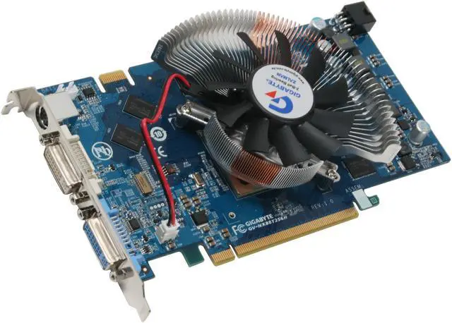 Main image of GIGABYTE GeForce 8800 GT 256MB GDDR3 PCI Express 2.0 x16 SLI Support Graphics Card GV-NX88T256H