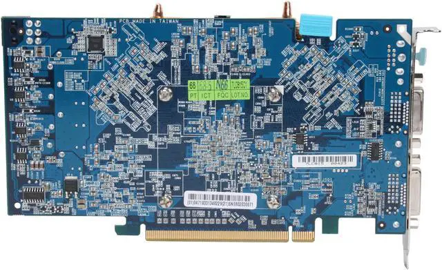 Alt view image 3 of 9 - GIGABYTE GeForce 8800 GT 512MB GDDR3 PCI Express 2.0 x16 SLI Support Graphics Card GV-NX88T512HP8
