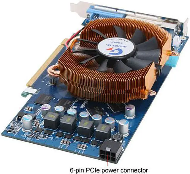 Alt view image 4 of 9 - GIGABYTE GeForce 8800 GT 512MB GDDR3 PCI Express 2.0 x16 SLI Support Graphics Card GV-NX88T512HP8