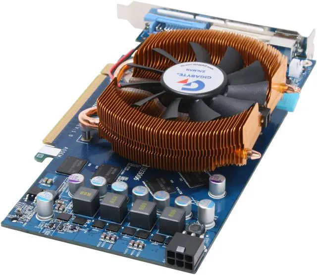 Alt view image 5 of 10 - GIGABYTE GeForce 8800 GT 512MB GDDR3 PCI Express 2.0 x16 SLI Support Graphics Card GV-NX88T512HPV1