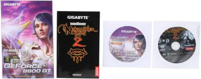 Alt view image 8 of 9 - GIGABYTE GeForce 8800 GT 256MB GDDR3 PCI Express 2.0 x16 SLI Support Graphics Card GV-NX88T256HV1