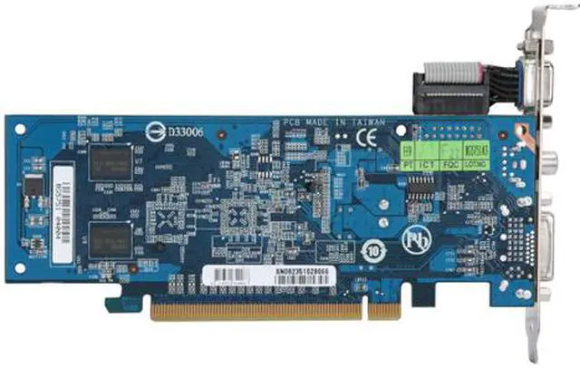 Alt view image 4 of 5 - GIGABYTE GeForce 7200GS 256MB GDDR2 PCI Express x16 Graphics Card GV-NX72G512E2