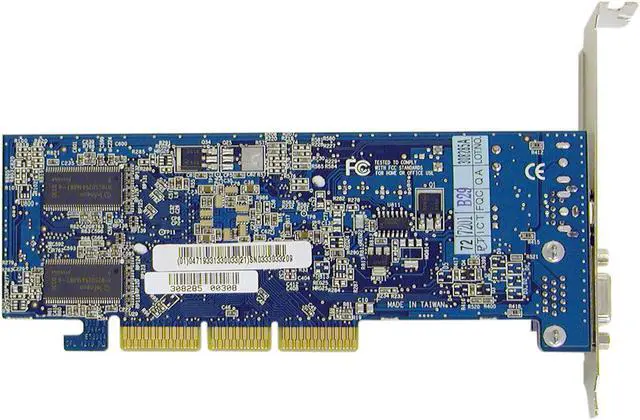 Alt view image 3 of 5 - GIGABYTE Radeon 9200SE 128MB DDR AGP 4X/8X Graphics Card GV-R92S128T