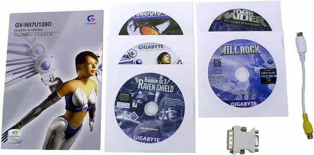 Alt view image 4 of 5 - GIGABYTE GeForce FX 5700 128MB DDR AGP 4X/8X Graphics Card GV-N57128D