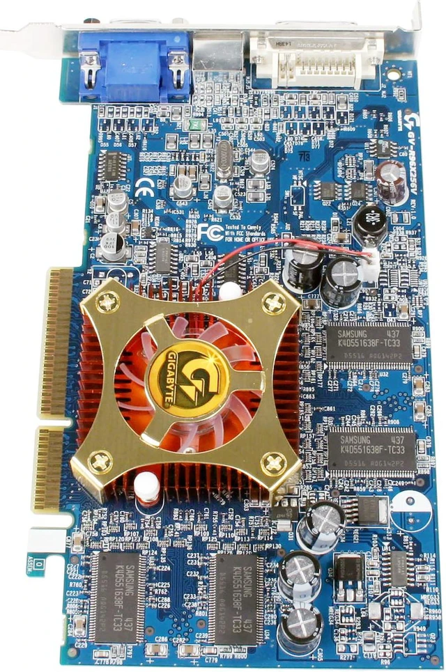 GIGABYTE Radeon 9600XT Graphics Card GV-R96X256V - Newegg.com