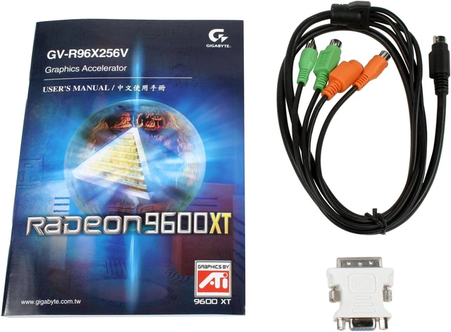 GIGABYTE Radeon 9600XT Graphics Card GV-R96X256V - Newegg.com