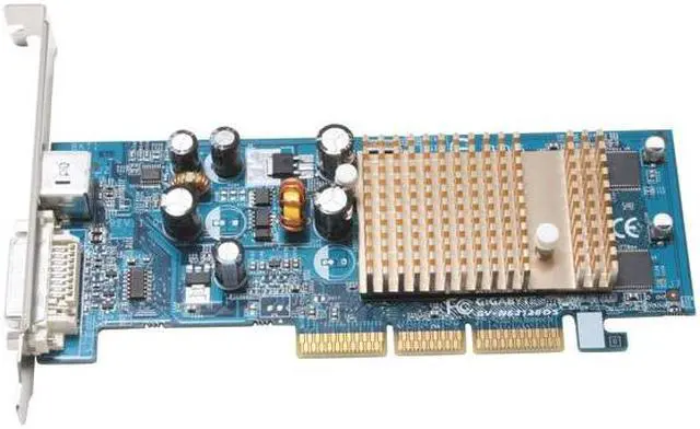 Alt view image 2 of 5 - GIGABYTE GeForce 6200 128MB DDR AGP 4X/8X Graphics Card GV-N62128DS