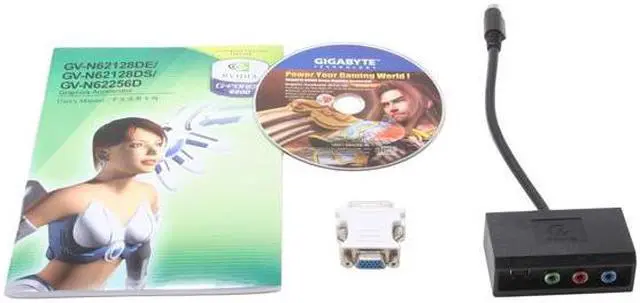 Alt view image 4 of 5 - GIGABYTE GeForce 6200 128MB DDR AGP 4X/8X Graphics Card GV-N62128DS