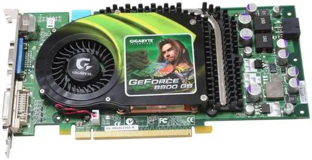 Alt view image 3 of 6 - GIGABYTE GeForce 6800GS 256MB GDDR3 PCI Express x16 SLI Support Graphics Card GV-NX68G256D-B
