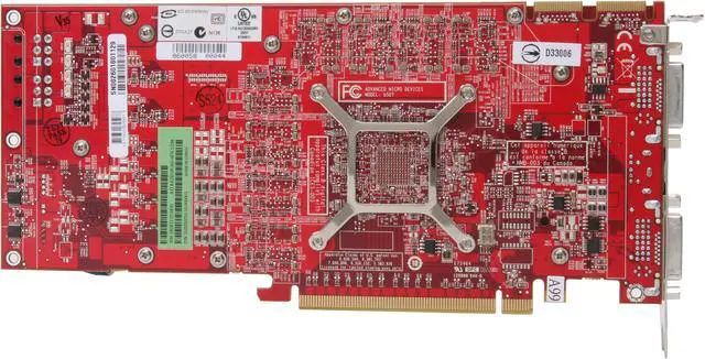 Alt view image 4 of 6 - GIGABYTE Radeon HD 4870 512MB GDDR5 PCI Express 2.0 x16 CrossFireX Support Graphics Card GV-R487-512H-B