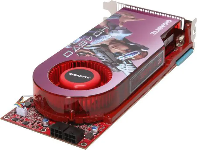 Alt view image 5 of 6 - GIGABYTE Radeon HD 4870 512MB GDDR5 PCI Express 2.0 x16 CrossFireX Support Graphics Card GV-R487-512H-B