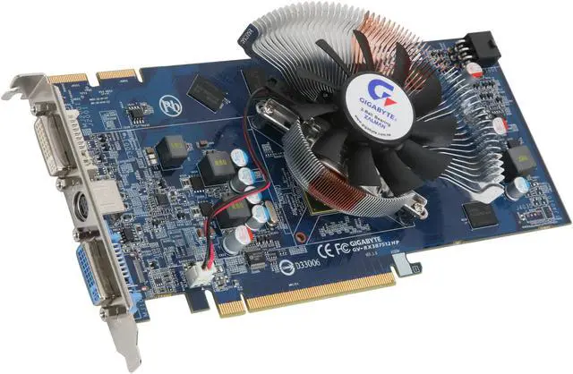 Main image of GIGABYTE Radeon HD 3870 512MB GDDR3 PCI Express 2.0 x16 CrossFireX Support Graphics Card GV-RX387512HP