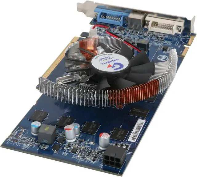 Alt view image 5 of 6 - GIGABYTE Radeon HD 3870 512MB GDDR3 PCI Express 2.0 x16 CrossFireX Support Graphics Card GV-RX387512HP