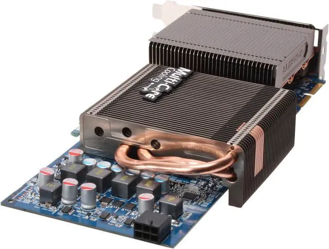 Alt view image 5 of 6 - GIGABYTE Radeon HD 4850 1GB GDDR3 PCI Express 2.0 x16 CrossFireX Support Graphics Card GV-R485MC-1GH