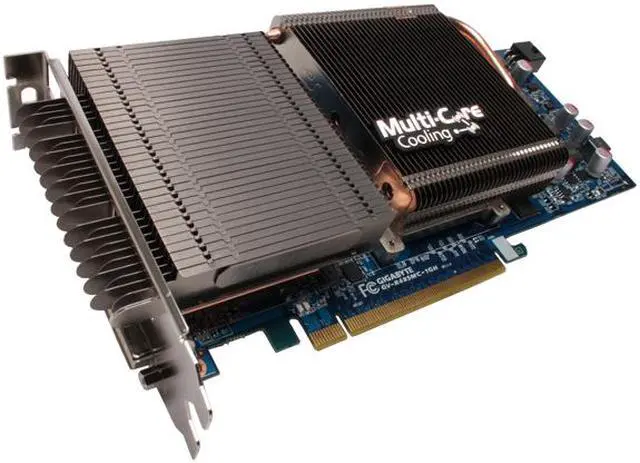 Main image of GIGABYTE Radeon HD 4850 1GB GDDR3 PCI Express 2.0 x16 CrossFireX Support Graphics Card GV-R485MC-1GH
