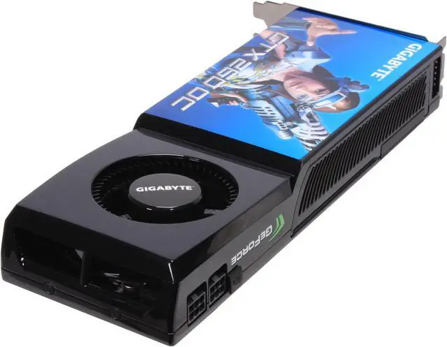 Alt view image 5 of 6 - GIGABYTE GeForce GTX 260 896MB GDDR3 PCI Express 2.0 x16 SLI Support Graphics Card GV-N26OC-896H-B