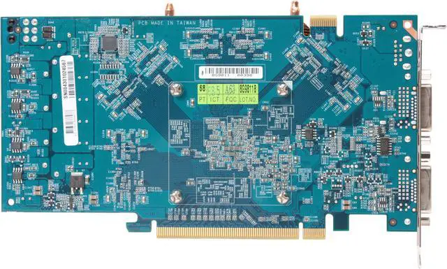 Alt view image 4 of 6 - GIGABYTE GeForce 9800 GT 1GB GDDR3 PCI Express 2.0 x16 SLI Support Graphics Card GV-N98TOC-1GH