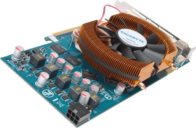 Alt view image 5 of 6 - GIGABYTE GeForce 9800 GT 512MB GDDR3 PCI Express 2.0 x16 SLI Support Graphics Card GV-N98TOC-512H