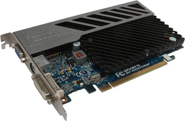 Main image of GIGABYTE Radeon HD 2400XT 256MB GDDR3 PCI Express x16 Graphics Card RX24T256HP