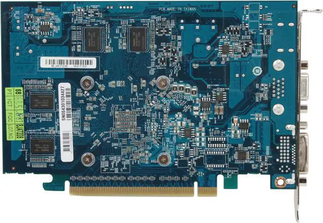 Alt view image 4 of 5 - GIGABYTE Radeon HD 4650 1GB GDDR2 PCI Express 2.0 x16 Graphics Card GV-R465OC-1GI