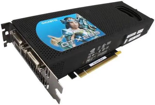 Main image of GIGABYTE GeForce GTX 295 1792MB GDDR3 PCI Express 2.0 x16 SLI Support Graphics Card GV-N295-18I-B