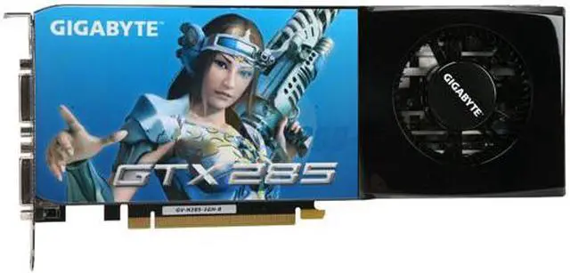 Alt view image 3 of 6 - GIGABYTE GeForce GTX 285 1GB GDDR3 PCI Express 2.0 x16 SLI Support Graphics Card GV-N285-1GH-B