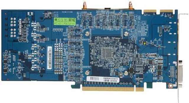 Alt view image 4 of 6 - GIGABYTE Radeon HD 4870 1GB GDDR5 PCI Express 2.0 x16 CrossFireX Support Graphics Card GV-R487D5-1GD