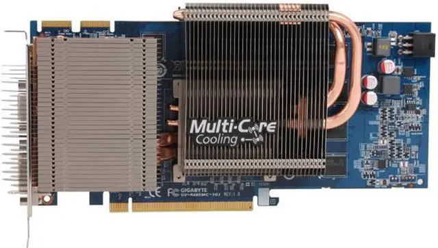 Alt view image 3 of 6 - GIGABYTE Radeon HD 4850 1GB GDDR3 PCI Express 2.0 x16 CrossFireX Support Graphics Card GV-R485MC-1GI
