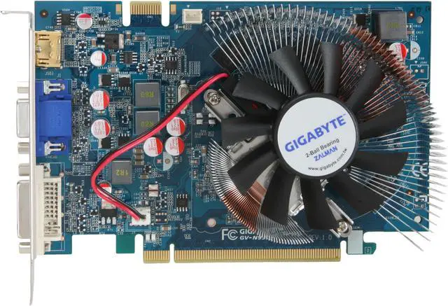 Alt view image 3 of 4 - GIGABYTE GeForce 9500 GT 512MB GDDR3 PCI Express 2.0 x16 SLI Support Graphics Card GV-N95TD3-512I