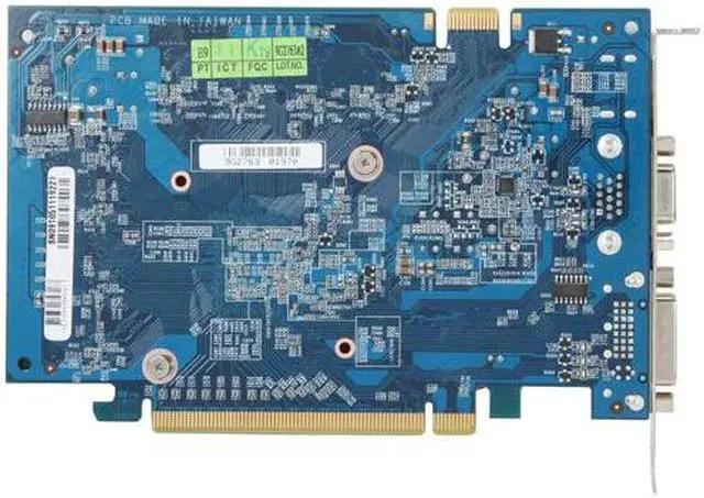 Alt view image 4 of 5 - GIGABYTE GeForce 9500 GT 1GB GDDR2 PCI Express 2.0 x16 SLI Support Graphics Card GV-N95TOC-1GI