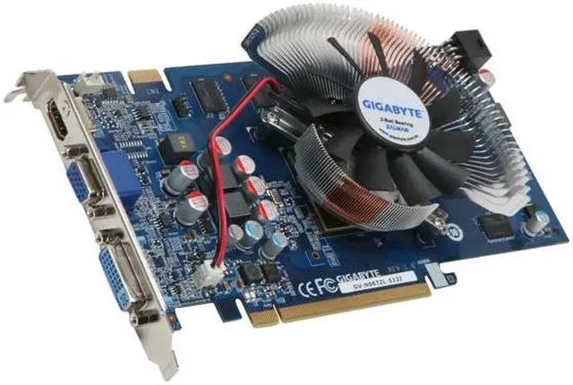 Main image of GIGABYTE GeForce 9600 GT 512MB GDDR3 PCI Express 2.0 x16 SLI Support Graphics Card GV-N96TZL-512I