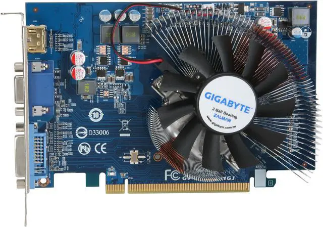 Alt view image 3 of 5 - GIGABYTE Radeon HD 4670 1GB DDR3 PCI Express 2.0 x16 Graphics Card GV-R467ZL-1GI