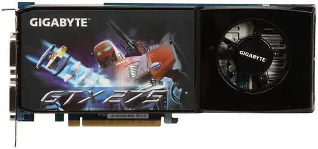 Alt view image 3 of 5 - GIGABYTE GeForce GTX 275 896MB GDDR3 PCI Express 2.0 x16 SLI Support Graphics Card GV-N275UD-896H