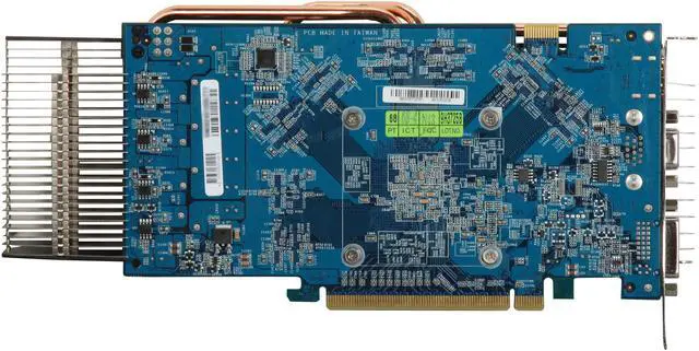 Alt view image 4 of 6 - GIGABYTE GV-N98TSL-1GI GeForce 9800 GT 1GB Silent Cell 256-bit GDDR3 PCI Express 2.0 x16 HDCP Ready SLI Supported Video Card