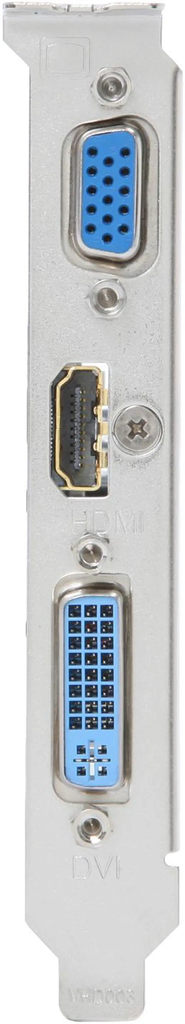 Alt view image 2 of 5 - GIGABYTE GeForce 8400 GS 512MB GDDR2 PCI Express 2.0 x16 Low Profile Ready Graphics Card GV-N84S-512I