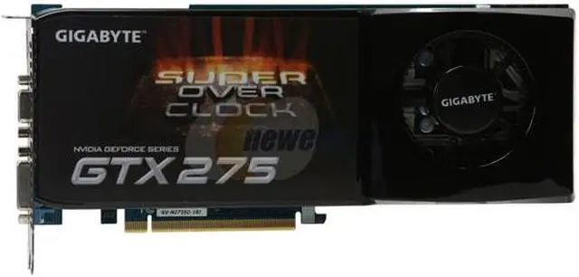 Alt view image 3 of 6 - GIGABYTE GeForce GTX 275 1792MB GDDR3 PCI Express 2.0 x16 SLI Support Graphics Card GV-N275SO-18I