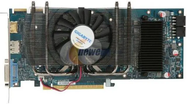 Alt view image 2 of 2 - GIGABYTE Radeon HD 4890 1GB GDDR5 PCI Express 2.0 x16 CrossFireX Support Graphics Card GV-R489UD-1GD