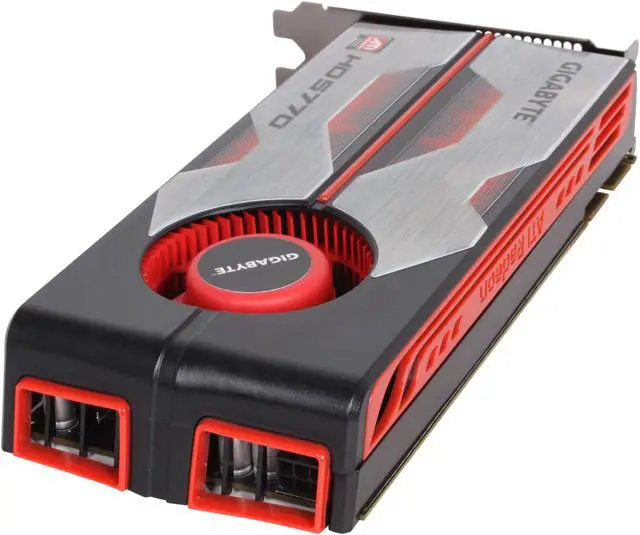 Alt view image 5 of 6 - GIGABYTE Radeon HD 5770 (Juniper XT) 1GB GDDR5 PCI Express 2.0 x16 CrossFireX Support Graphics Card GV-R577D5-1GD-B