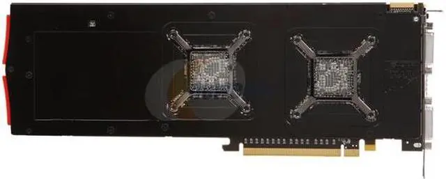Alt view image 4 of 6 - GIGABYTE Radeon HD 5970 (Hemlock) 2GB GDDR5 PCI Express 2.1 x16 CrossFireX Support Graphics Card GV-R597D5-2GD-B