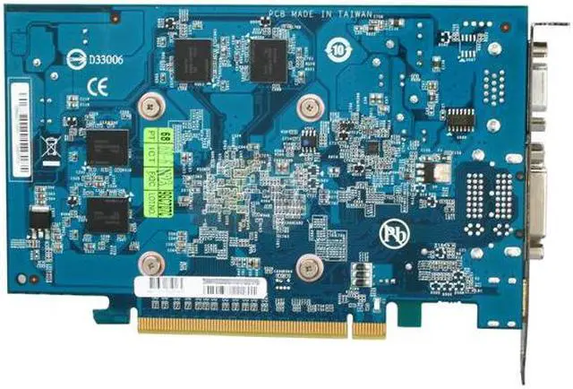 Alt view image 4 of 5 - GIGABYTE GeForce GT 240 1GB GDDR5 PCI Express 2.0 x16 Graphics Card GV-N240OC-1GI