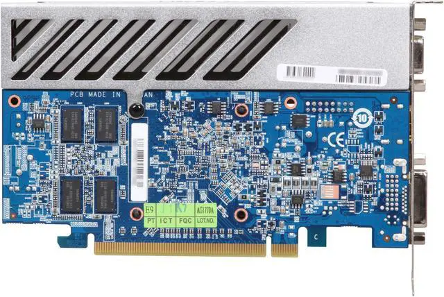 Alt view image 4 of 5 - GIGABYTE Silent Series Radeon HD 5450 (Cedar) 1GB DDR3 PCI Express 2.1 x16 Graphics Card GV-R545SC-1GI
