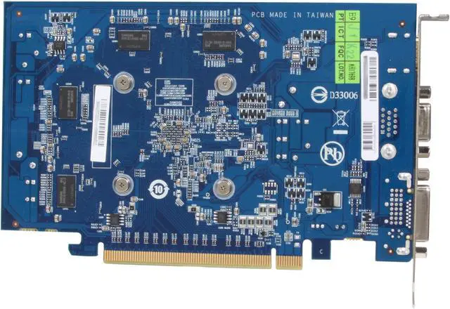 Alt view image 4 of 5 - GIGABYTE Radeon HD 5570 1GB DDR3 PCI Express 2.1 x16 Graphics Card GV-R557OC-1GI