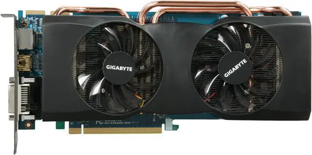 Alt view image 3 of 6 - GIGABYTE Radeon HD 5830 1GB GDDR5 PCI Express 2.1 x16 CrossFireX Support Graphics Card GV-R583UD-1GD