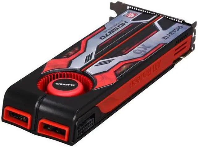 Alt view image 5 of 6 - GIGABYTE Radeon HD 5870 (Cypress XT) 2GB GDDR5 PCI Express 2.1 x16 CrossFireX Support Graphics Card GV-R5876P-2GD-B
