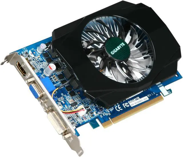 Main image of GIGABYTE GeForce 210 1GB GDDR2 PCI Express 2.0 x16 Graphics Card GV-N210D2-1GI