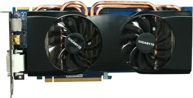 Alt view image 3 of 6 - GIGABYTE Radeon HD 5870 1GB GDDR5 PCI Express 2.1 x16 CrossFireX Support Graphics Card GV-R587OC-1GD