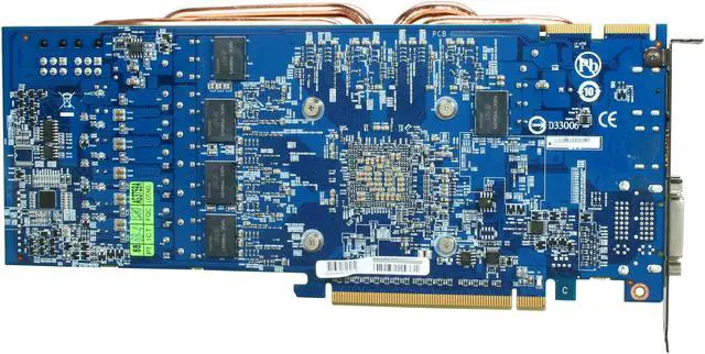 Alt view image 4 of 6 - GIGABYTE Radeon HD 5870 1GB GDDR5 PCI Express 2.1 x16 CrossFireX Support Graphics Card GV-R587OC-1GD