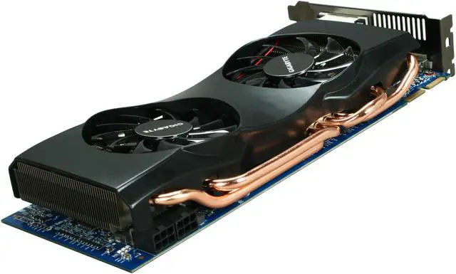 Alt view image 5 of 6 - GIGABYTE Radeon HD 5870 1GB GDDR5 PCI Express 2.1 x16 CrossFireX Support Graphics Card GV-R587OC-1GD