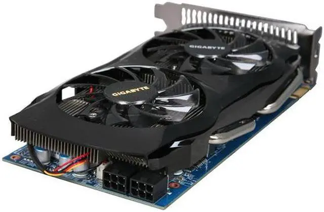 Alt view image 5 of 6 - GIGABYTE GeForce GTX 460 (Fermi) 1GB GDDR5 PCI Express 2.0 x16 SLI Support Graphics Card GV-N460OC-1GI