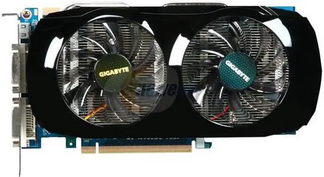 Alt view image 3 of 6 - GIGABYTE GeForce GTX 460 (Fermi) 768MB GDDR5 PCI Express 2.0 x16 SLI Support Graphics Card GV-N460OC-768I